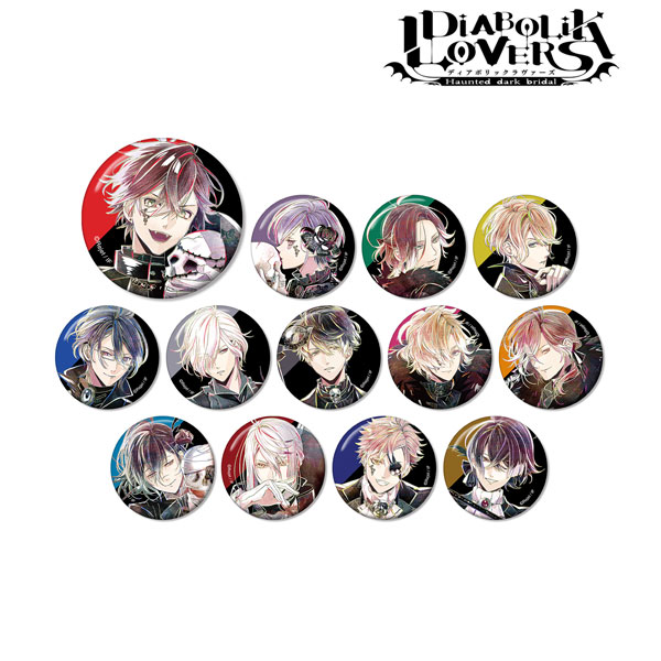 DIABOLIK LOVERS トレーディング Ani-Art 缶バッジ 〈死の祝祭-Death
