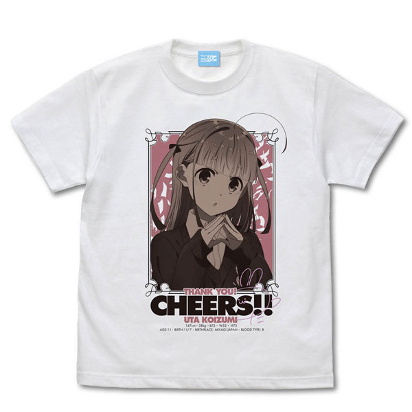 コスパ デポ限定 Selection Project人気投票1位記念 小泉詩 Tシャツ White M コスパ 在庫切れ