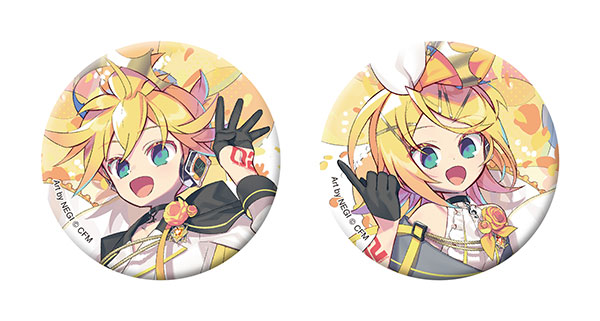 初音ミクシリーズ 缶バッジセット A 鏡音リン・レン Happy 14th