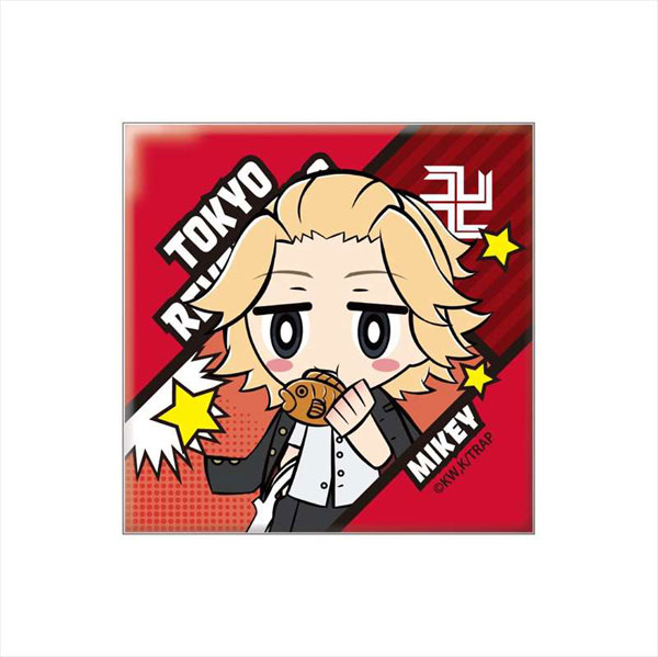 佐野万次郎　缶バッジ　たいやき　POPUPSHOP WEGO 東京リベンジャーズ 佐野万次郎 マイキー たい焼き 缶バッジ