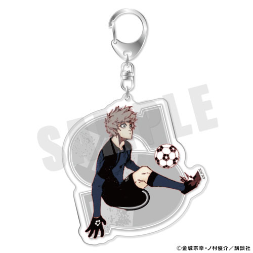 ブルーロック イニシャルアクリルキーホルダー ブルーロック イニシャルアクリルキーホルダー 05.凪誠士郎[empty