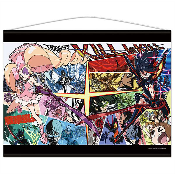 キルラキル B2タペストリーB[流子vs縫][アズメーカー]《在庫切れ》