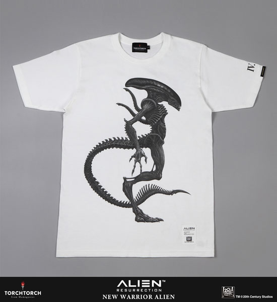 Torch Torch エイリアン4 ニューウォーリアー エイリアン Tシャツ バニラホワイト サイズ S Torch Torch 在庫切れ