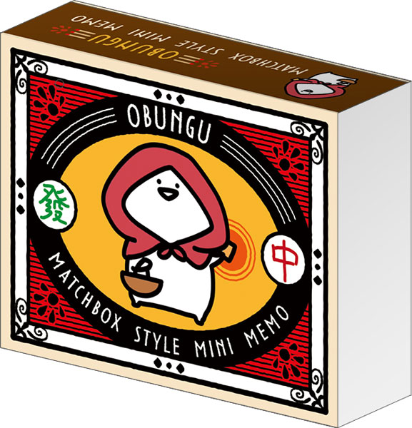 お文具といっしょ マッチ箱風ミニメモ A：マッチ売り: キャラ