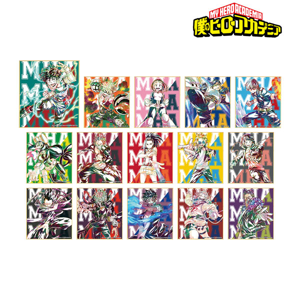 TVアニメ「僕のヒーローアカデミア」 トレーディング Ani-Art 第3弾 全身ver. ミニ色紙 15個入りBOX[アルマビアンカ]《在庫切れ》
