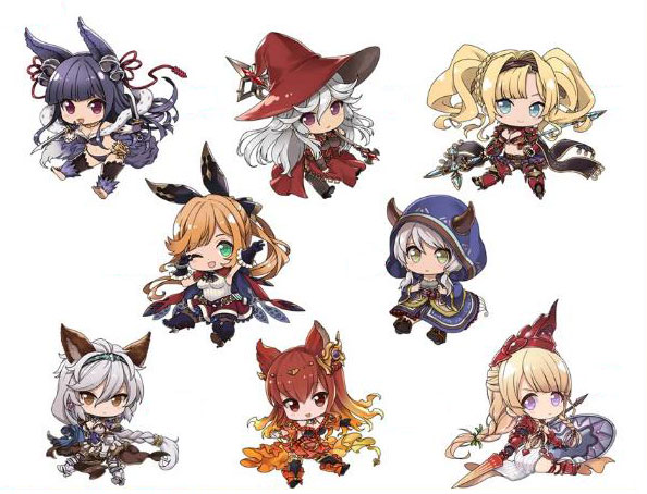 グランブルーファンタジー ぺたん娘 トレーディングアクリル