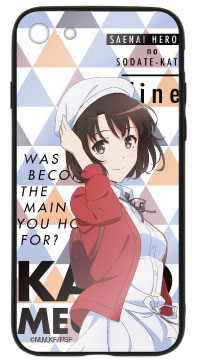 冴えない彼女の育てかた Fine 加藤恵 強化ガラスiPhoneケース 私服ver./7・8・SE(第2世代)共用（再販）[コスパ]《０８月予約》