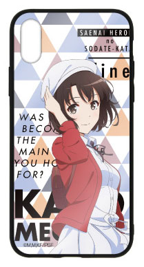 冴えない彼女の育てかた Fine 加藤恵 強化ガラスiPhoneケース 私服ver./X・Xs共用（再販）[コスパ]《０８月予約》