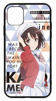 冴えない彼女の育てかた Fine 加藤恵 強化ガラスiPhoneケース 私服ver./XR・11共用（再販）[コスパ]《０８月予約》