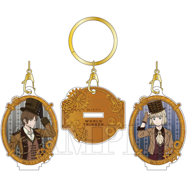 ワールドトリガー　新品未開封　エンブレムチャーム　ARTEMIS KINGS ワールドトリガー ARTEMIS KINGS 玉狛支部エンブレムチャーム 迅