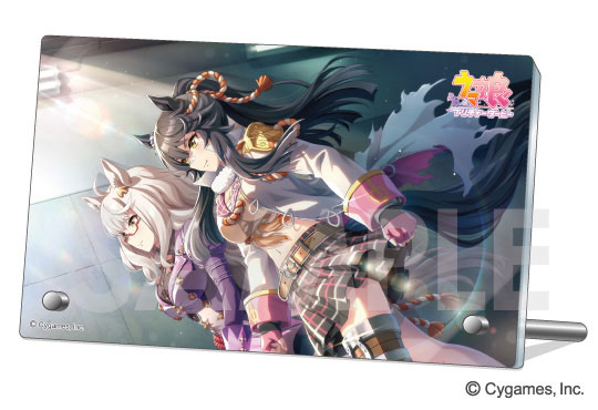 ウマ娘 プリティーダービー アクリルプレート Vol.3 4.ナリタブライアン&ビワハヤヒデ
