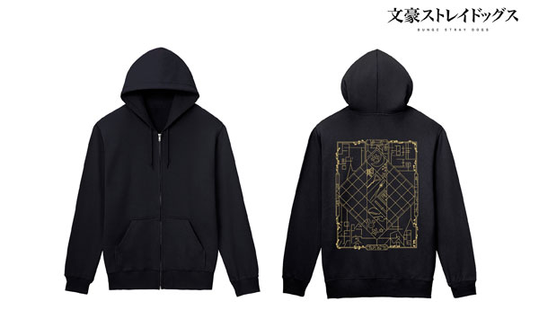 文豪ストレイドッグス 武装探偵社 ジップパーカー メンズ M[アルマビアンカ]《在庫切れ》