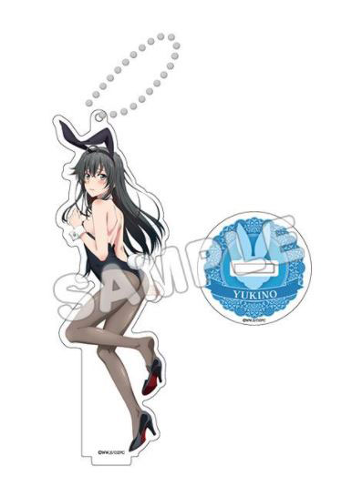 くろ！やはり俺の青春ラブコメはまちがっている。 アクリルスタンド バニー TVアニメ「やはり俺の青春ラブコメはまちがっている。続」 描き