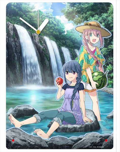 ゆるキャン△ SEASON2 BIGアクリル置時計 夏キャンプ[シーズナルプランツ]《在庫切れ》