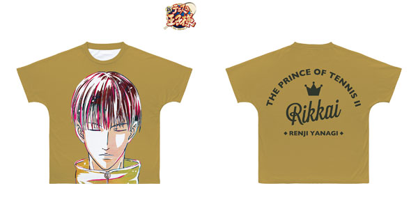 新テニスの王子様 柳蓮二 Ani-Art フルグラフィックTシャツ ユニセックス L[アルマビアンカ]《在庫切れ》