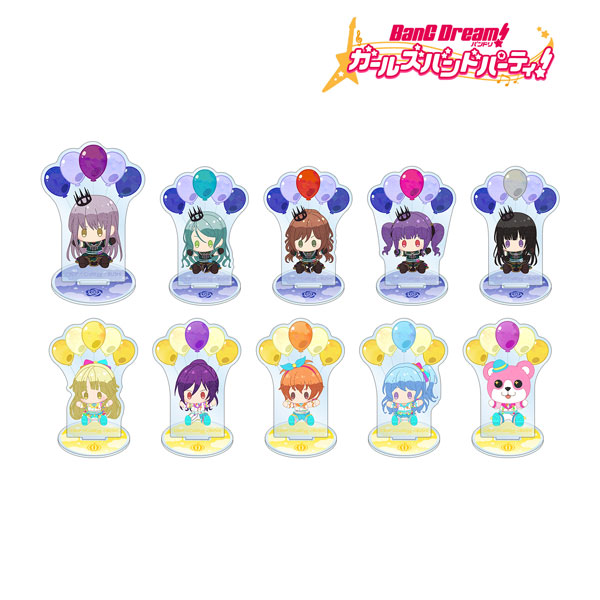 バンドリ！ ガールズバンドパーティ！ トレーディング POPOON アクリルスタンド ver.B 10個入りBOX[アルマビアンカ]《在庫切れ》