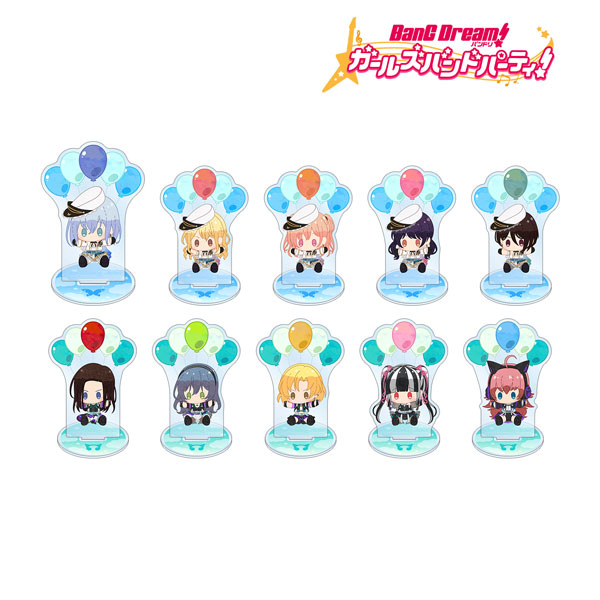 バンドリ！ ガールズバンドパーティ！ トレーディング POPOON アクリルスタンド ver.C 10個入りBOX[アルマビアンカ]《在庫切れ》