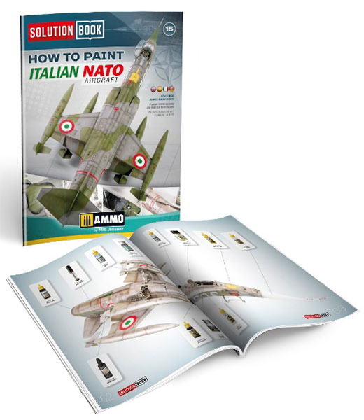 ソリューションブック：NATO迷彩のイタリア空軍機塗装ガイド (書籍)[アモ]《在庫切れ》