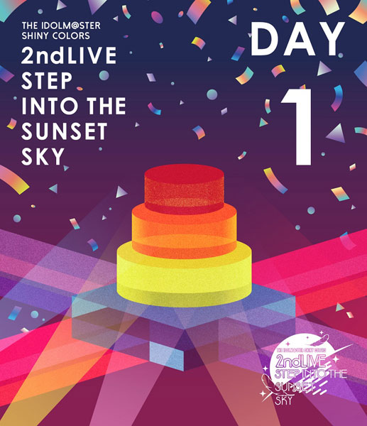 BD 「THE IDOLM＠STER SHINY COLORS 2ndLIVE STEP INTO THE SUNSET SKY」Blu-ray 通常版DAY1[ランティス]《発売済・在庫品》