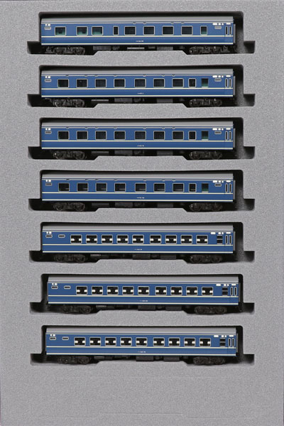 10-1726 20系寝台特急「あさかぜ」 (初期編成)7両増結セット[KATO]