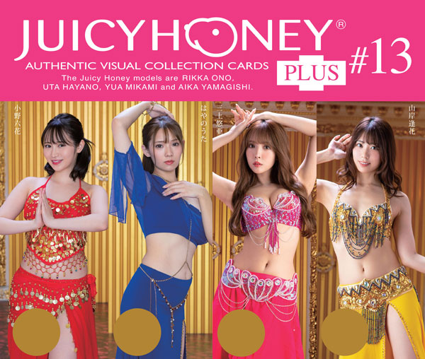 AVC ジューシーハニーコレクションカード PLUS #13 小野六花 はやの 