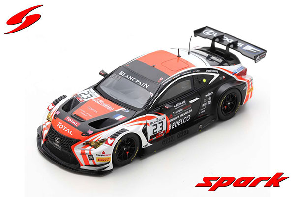 1/43 Lexus RCF GT3 No.23 Tech 1 Racing 24H Spa 2019 E. Cayrolle - B. Delhez - F. Barthez - T. Buret[スパーク]《在庫切れ》