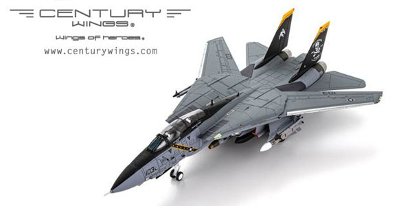 1/72 F-14B アメリカ海軍第103戦闘飛行隊ジョリーロジャース特別塗装