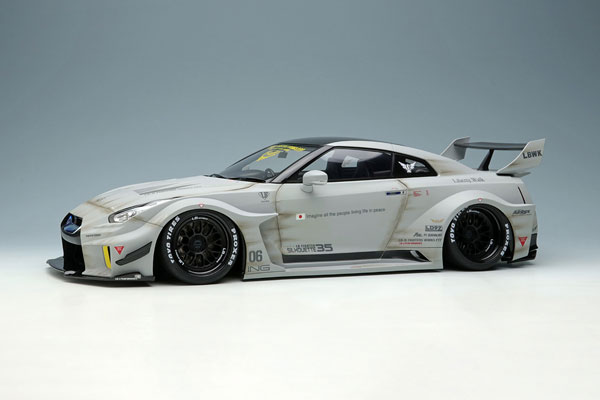 LB-シルエットワークスGT 35GT-RR マットグレー（ウェザリング 1/18 LB-シルエットワークス GT 35GT-RR マットグレー (ウェザリング
