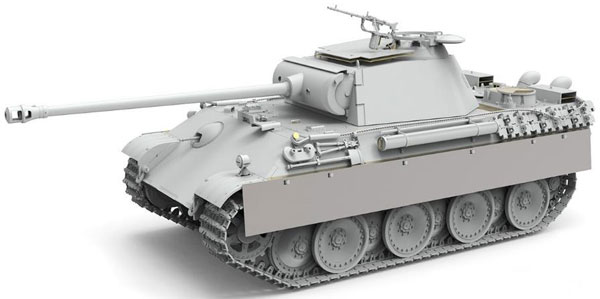 WW.II ドイツ軍 Sd.Kfz.171 パンターG 初期生産型 砲塔番号 625