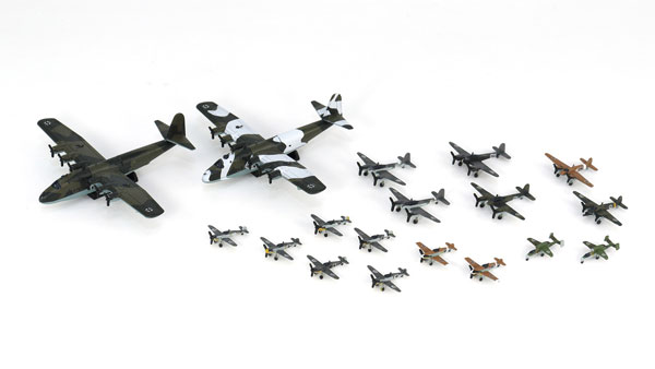 戦闘機モデル4機セット WWII ドイツ空軍機セット 4 (プラモデル) - ホビーサーチ