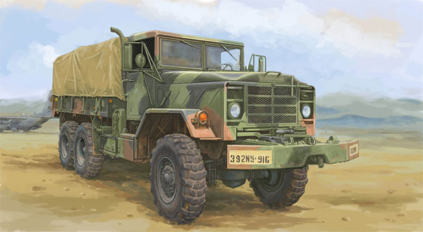 アイラブキット1/35スケール　M925A1 軍用貨物トラック 1/35 M925A1 軍用貨物トラック プラモデル[アイラブキット]《在庫切れ》