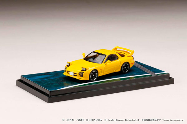 1/64 Mazda RX-7 (FD3S) Project D / 高橋啓介 (ディオラマセット)[ホビージャパン]《０２月予約》