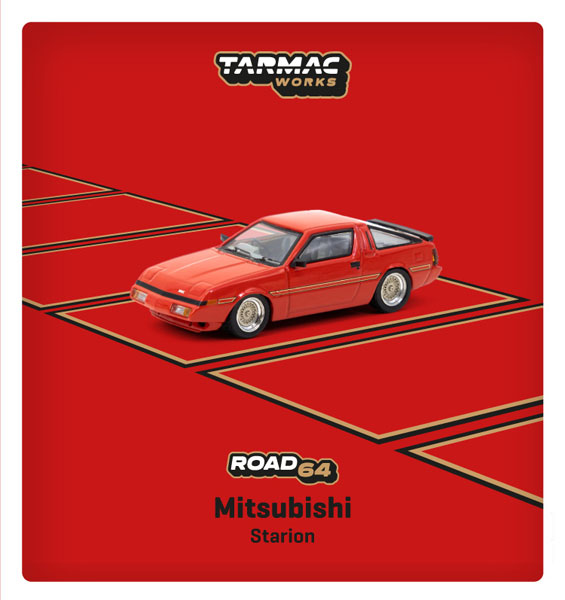 1/64 Mitsubishi Starion Bright Red[Tarmac Works]《在庫切れ》