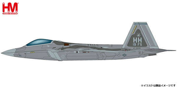 ホビーマスター　F 22 ヒッカム基地 1/72 F-22 ラプター “アメリカ空軍 ヒッカム空軍基地 2018”[ホビー