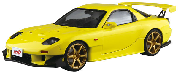 【中古】1/24 プリペイントモデル No.I-04 頭文字D 高橋啓介 FD3S RX-7 プロジェクトD 第28巻仕様 プラモデル[アオシマ]