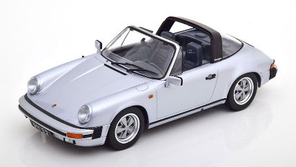 1/18 Porsche 911 Carrera 3.2 Targa 250.000 Anniversary 1988 silver[KKスケール]