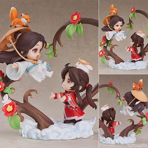 フィギュア　[ランクB/特典付き] 謝怜＆三郎 君の心に届くまでver. 「天官賜福」 デフォルメフィギュア GOODSMILE ONLINE SHOP限定 特典】 デフォルメフィギュア 天官賜福 謝怜＆三郎 君の心に届く