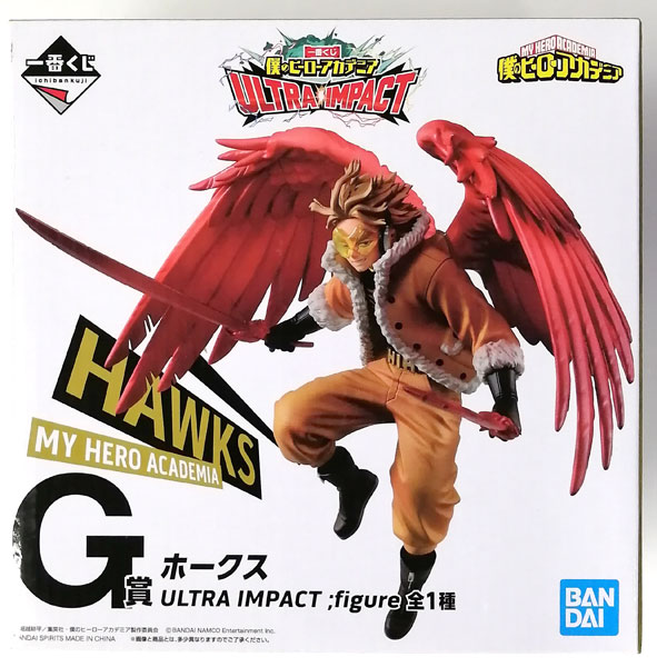 【中古】一番くじ 僕のヒーローアカデミア ULTRA IMPACT G賞 ホークス ULTRA IMPACT ；figure (プライズ)[BANDAI SPIRITS]