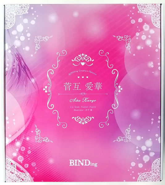 【中古】【特典】BINDing クリエイターズ オピニオン 菅互愛華 1/4 完成品フィギュア (ネイティブオンラインショップ、FANZA限定)[BINDing]