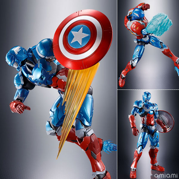 S.H.Fフィギュアーツ マーベル テック・オン アベンジャーズの３種セット