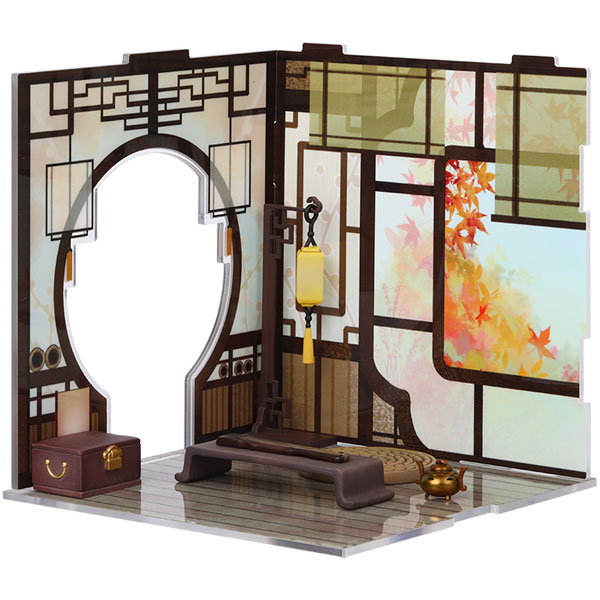国風 雅シリーズ アクリルジオラマ 軒窓墨韻セットA[QINGCANG