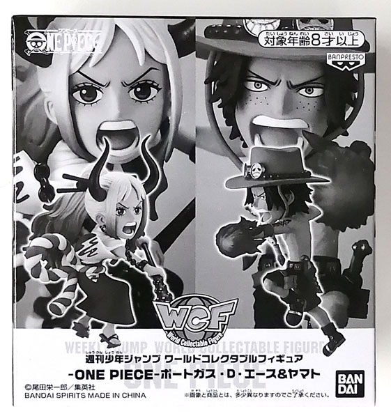 【中古】週刊少年ジャンプ ワールドコレクタブルフィギュア -ONE PIECE- ポートガス・D・エース＆ヤマト (週刊少年ジャンプ応募者全員サービス限定)[BANDAI SPIRITS]