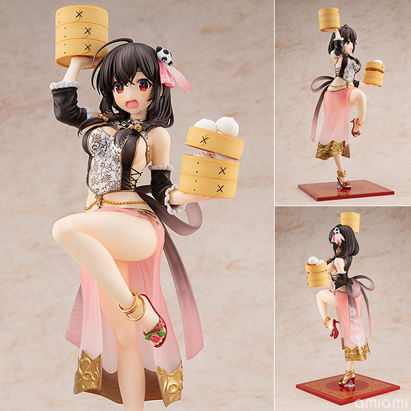 【中古】KDcolle この素晴らしい世界に祝福を！ ゆんゆん 原作版 チャイナドレスVer. 1/7 KADOKAWAスペシャルセット 完成品フィギュア (カドカワストア、電撃屋等限定)[KADOKAWA]