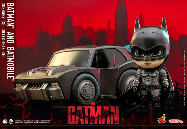 コスベイビー『THE BATMAN-ザ・バットマン-』[サイズS]バットマン＆バットモービル[ホットトイズ]《発売済・在庫品》