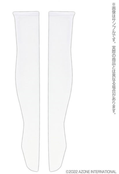 1/3スケール用 AZO2 ニーハイソックス ホワイト (ドール用)[アゾン]