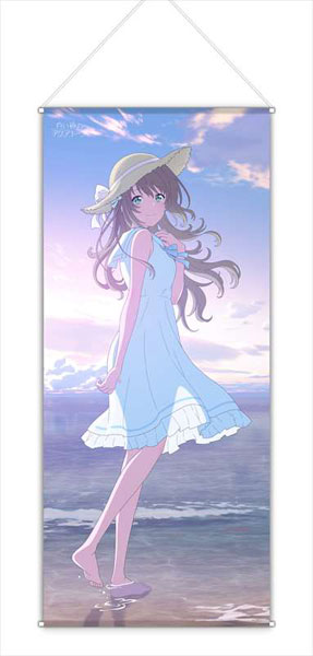 海の色を巡りに展 白い砂のアクアトープ オリジナル等身大パネル
