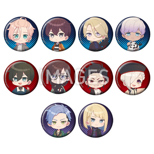 TVアニメ『ヴィジュアルプリズン』 65mm缶バッジ | j-hobby Collection