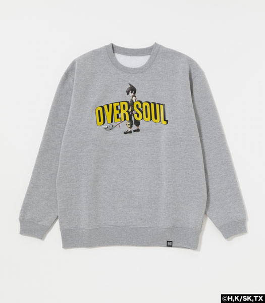 SHAMAN KING OVER SOUL CREW NECK SWT YEL(道蓮) M[R4G]《在庫切れ》