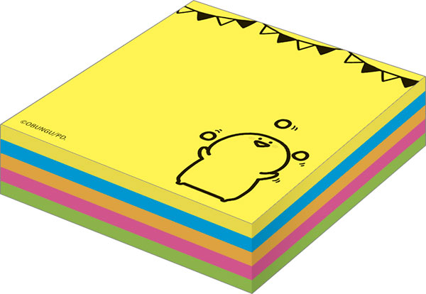 お文具といっしょ 付箋 A：お文具さん[ムービック]《在庫切れ》