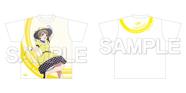 『ラブライブ！虹ヶ咲学園スクールアイドル同好会』 フルグラフィックTシャツ 中須かすみ